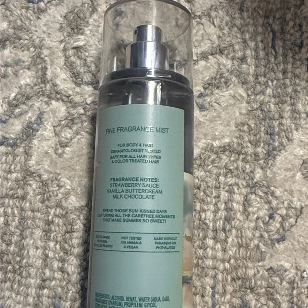 Bath & Body Works Neapolitan Ice Cream Fine Fragrance Mist - Mint Green